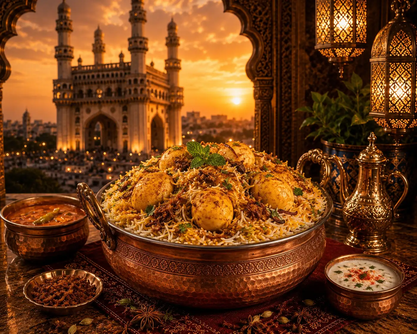 Hyd Egg Biryani